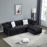 Maxbell Reversible Sectional Sofa 4 Seater Oversized Convertible L Shaped Couch