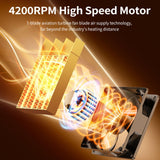 Maxbell Electric Fireplace Heater Decorative Jp Adapter Plug for Home Indoor Bedroom