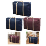 Maxbell House Moving Bag Duffle Bag for Moving House Travel Attics Under Bed Storage Navy 78x55x25 cm