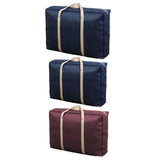 Maxbell House Moving Bag Duffle Bag for Moving House Travel Attics Under Bed Storage Navy 78x55x25 cm
