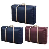 Maxbell House Moving Bag Duffle Bag for Moving House Travel Attics Under Bed Storage Navy 78x55x25 cm