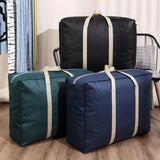 Maxbell House Moving Bag Duffle Bag for Moving House Travel Attics Under Bed Storage Navy 58x40x25 cm