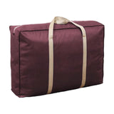 Maxbell House Moving Bag Duffle Bag for Moving House Travel Attics Under Bed Storage Burgundy 58x40x25 cm