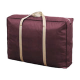 Maxbell House Moving Bag Duffle Bag for Moving House Travel Attics Under Bed Storage Burgundy 58x40x25 cm