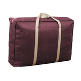 Maxbell House Moving Bag Duffle Bag for Moving House Travel Attics Under Bed Storage Burgundy 58x40x25 cm