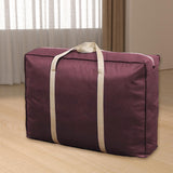 Maxbell House Moving Bag Duffle Bag for Moving House Travel Attics Under Bed Storage Burgundy 58x40x25 cm
