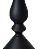 Maxbell Side Table Small End Table Round Bedside Table for Bedroom Small Place Hotel Black