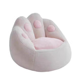 Maxbell Bean Bag Chair Couch Filler Included Single Sofa for Home Living Room Office White