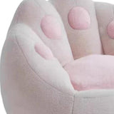 Maxbell Bean Bag Chair Couch Filler Included Single Sofa for Home Living Room Office White