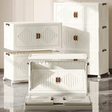 Maxbell Foldable Storage Cabinet Stackable Storage Bins for Bedroom Office Apartment 3 Tier