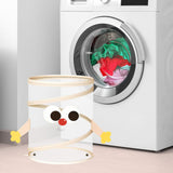 Maxbell Laundry Basket Organizer Mesh Laundry Hamper for Dormitory Home Laundry Room without Lid