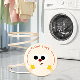 Maxbell Laundry Basket Organizer Mesh Laundry Hamper for Dormitory Home Laundry Room with Lid