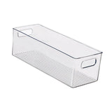 Maxbell Refrigerator Organizer Bin Transparent Storage Bin for Pantry Fridge