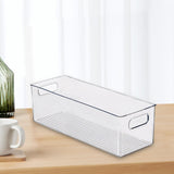 Maxbell Refrigerator Organizer Bin Transparent Storage Bin for Pantry Fridge