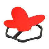 Maxbell Kids Swivel Chair Non Slip Sensory Swivel Chair for Children Motion Sickness red