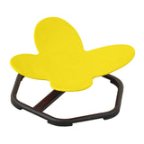 Maxbell Kids Swivel Chair Non Slip Sensory Swivel Chair for Children Motion Sickness yellow