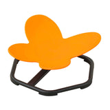 Maxbell Kids Swivel Chair Non Slip Sensory Swivel Chair for Children Motion Sickness orange