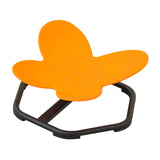 Maxbell Kids Swivel Chair Non Slip Sensory Swivel Chair for Children Motion Sickness orange