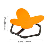 Maxbell Kids Swivel Chair Non Slip Sensory Swivel Chair for Children Motion Sickness orange