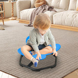 Maxbell Kids Swivel Chair Non Slip Sensory Swivel Chair for Children Motion Sickness blue