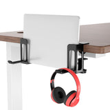 Maxbell Desk Side Vertical Laptop Stand to Install Headset Holder Laptop Holder black