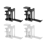 Maxbell Desk Side Vertical Laptop Stand to Install Headset Holder Laptop Holder black