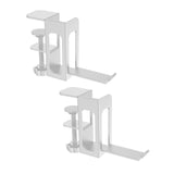 Maxbell Desk Side Vertical Laptop Stand to Install Headset Holder Laptop Holder white