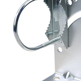Maxbell Antenna Mast Clamp L Type Iron Antenna Pole Mount Bracket with Bolt for Home Style A