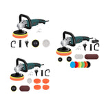 Maxbell Car Buffer Polisher Waxer Repair Tools for Waxing Car Detailing Boat Sanding 7pcs