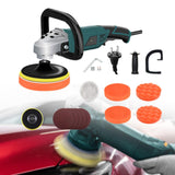 Maxbell Car Buffer Polisher Waxer Repair Tools for Waxing Car Detailing Boat Sanding 16pcs