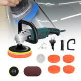 Maxbell Car Buffer Polisher Waxer Repair Tools for Waxing Car Detailing Boat Sanding 16pcs