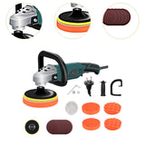 Maxbell Car Buffer Polisher Waxer Repair Tools for Waxing Car Detailing Boat Sanding 16pcs