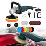Maxbell Car Buffer Polisher Waxer Repair Tools for Waxing Car Detailing Boat Sanding 27pcs