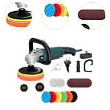 Maxbell Car Buffer Polisher Waxer Repair Tools for Waxing Car Detailing Boat Sanding 27pcs