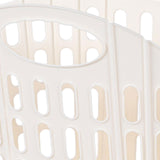 Maxbell Laundry Basket Hanger Sundries Organizer for Supermarket Travel Use Bathroom white