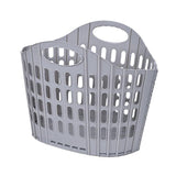 Maxbell Laundry Basket Hanger Sundries Organizer for Supermarket Travel Use Bathroom gray