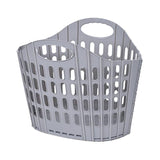 Maxbell Laundry Basket Hanger Sundries Organizer for Supermarket Travel Use Bathroom gray