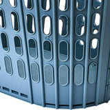 Maxbell Laundry Basket Hanger Sundries Organizer for Supermarket Travel Use Bathroom blue