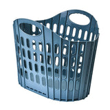 Maxbell Laundry Basket Hanger Sundries Organizer for Supermarket Travel Use Bathroom blue