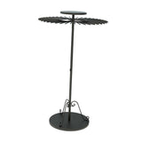 Maxbell Telescopic Scarf Display Rack Decor Ties Hanger Rack for Boutique Suit Pants Black L
