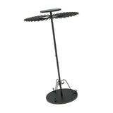 Maxbell Telescopic Scarf Display Rack Decor Ties Hanger Rack for Boutique Suit Pants Black L