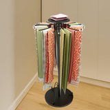 Maxbell Telescopic Scarf Display Rack Decor Ties Hanger Rack for Boutique Suit Pants Black S