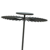 Maxbell Telescopic Scarf Display Rack Decor Ties Hanger Rack for Boutique Suit Pants Black S