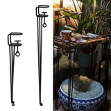 Maxbell Table Leg U Shaped DIY Parts Dining Desk Leg for NightStand Living Room Home 1pcs 45cm