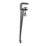 Maxbell Table Leg U Shaped DIY Parts Dining Desk Leg for NightStand Living Room Home 1pcs 45cm