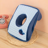 Maxbell Office Napping Pillow Washable Practical Desk Pillow for Business Trips Home Deep Blue