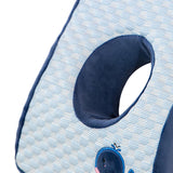 Maxbell Office Napping Pillow Washable Practical Desk Pillow for Business Trips Home Deep Blue