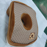 Maxbell Office Napping Pillow Washable Practical Desk Pillow for Business Trips Home Brown