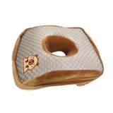 Maxbell Office Napping Pillow Washable Practical Desk Pillow for Business Trips Home Brown