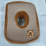 Maxbell Office Napping Pillow Washable Practical Desk Pillow for Business Trips Home Brown